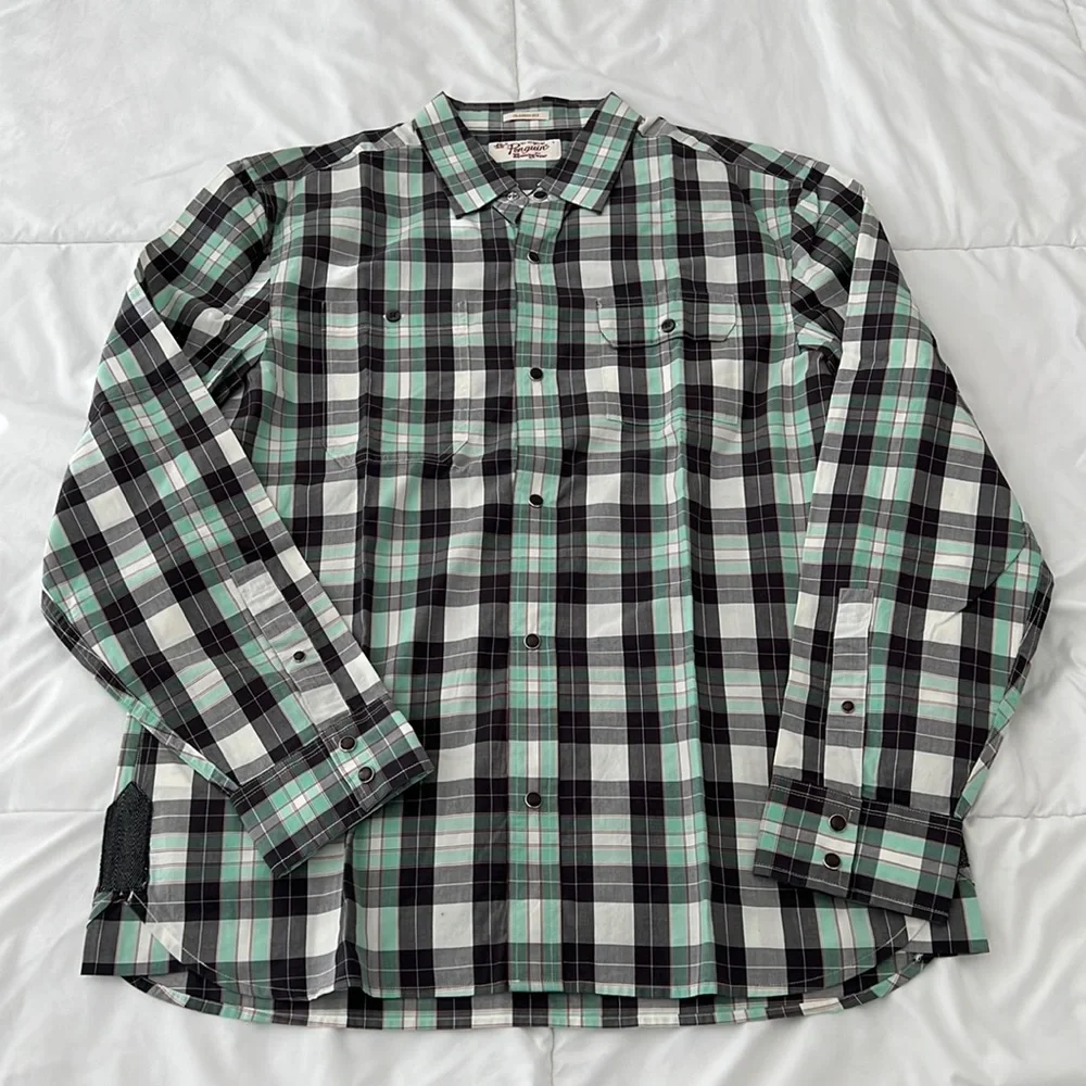 Brand New Original Penguin Button Down Shirt Size L - Picture 1 of 3